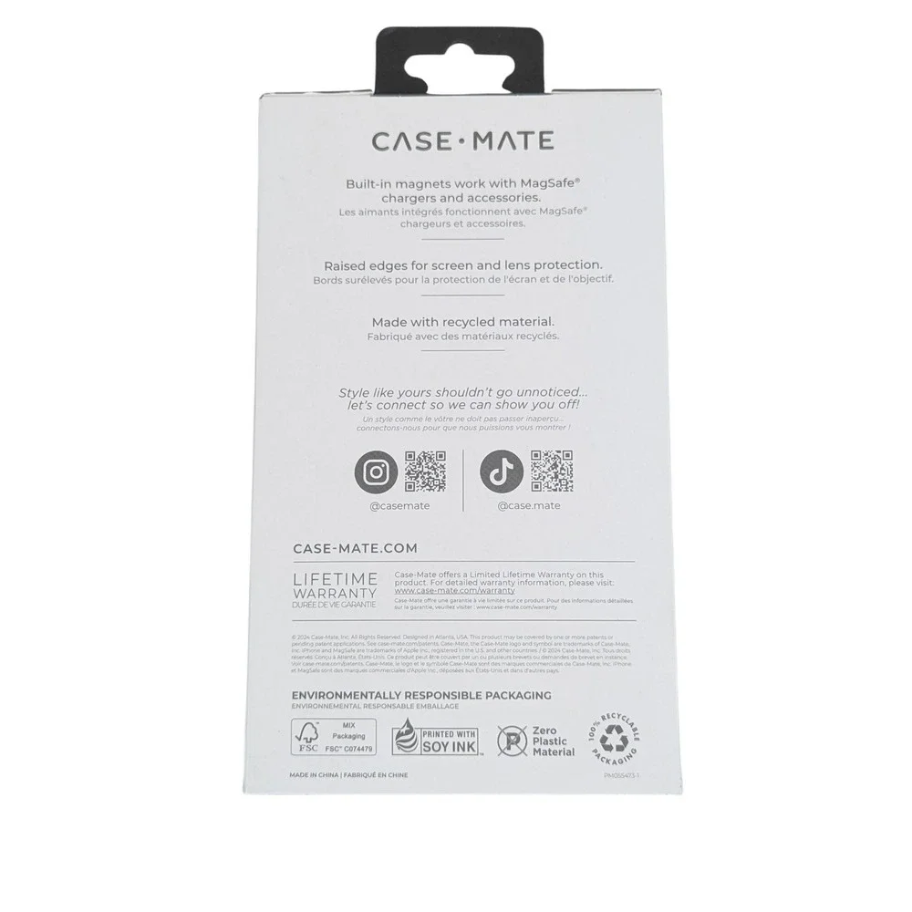 Aa5O Case Mate BLOX Case W/Magsafe‎ For Apple iPhone 16 PRO MAX, Neon Watermelon